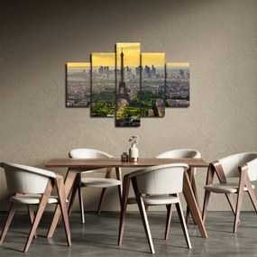 Tablou - Panorama Parisului (150x105 cm)