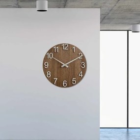 SENTOP | Ceas de perete elegant din lemn natural | TORRHTO
