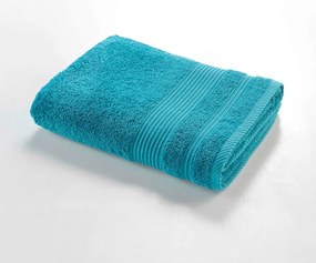 Prosop albastru din bumbac din frotir 70x130 cm Tendresse – douceur d'intérieur