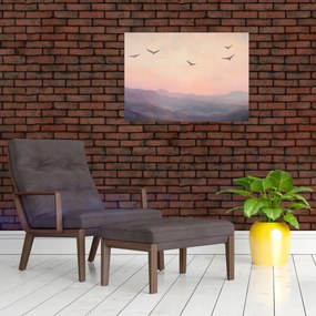 Tablou - Stol de păsări II. (70x50 cm)