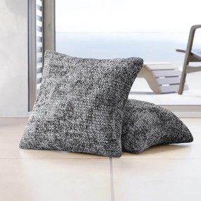 Huse bielastice MARMO gri feţe de pernă 2 buc (40 x 40 cm)