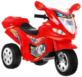 Motocicleta Electrica cu Acumulator Pentru Copii NOVOKIDS™ Moto Classico 88, 3-6 ani, Max 25 kg, Cu Melodii si Lumini, Trotineta Electrica, 3 Roti,