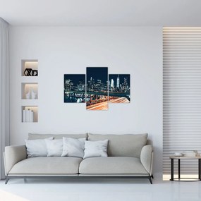 Tablou - Oraș de noapte (90x60 cm)