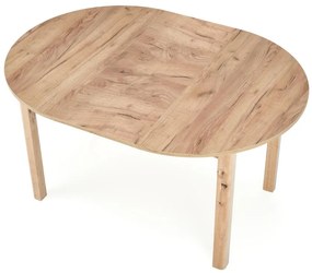 Masa extensibilă Ringo stejar/stejar - L102-142xl102xh76 cm