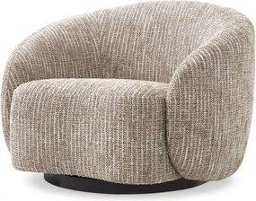 Fotoliu pivotant design elegant LUX Amore, bej mademoiselle 115481 HZ