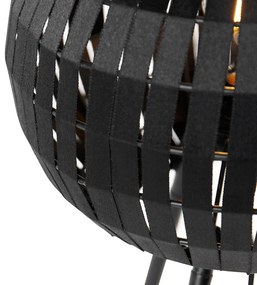 Lampă de masă modernă cu trepied negru - Zoë