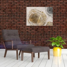 Tablou - Abstract triburi (70x50 cm)