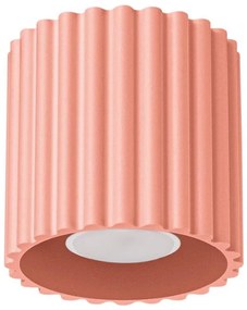 Sollux SL.1824 - Spot AURA, 1xGU10/10W/230V, 10 cm, roz