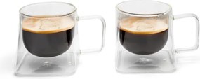 Căni 2 buc. cu perete dublu din sticlă 220 ml Otto – Leopold Vienna
