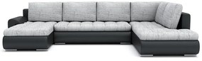 Expedo Canapea extensibilă în formă de TONIO II, 300x75x200, lawa 09/soft 11, dreapta