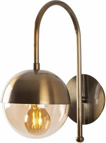 Lampa perete KARSOR 3301, auriu, metal/sticla, 15x25x30 cm