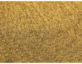 Colțar galben muștar extensibil/cu spațiu de depozitare cu tapițerie din chenille (cu colț pe partea stângă/în formă de "U") Everest – Bobochic Paris