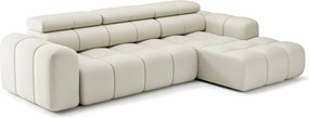 Colțar lemn masiv Bliss cu extensie electrică 289×113 cm