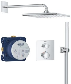 Grohe Vitalio Start set de dus ascuns cu termostat da crom 34881000