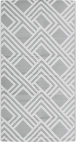 vidaXL Covor de exterior, ARAKIL gri, 80x150 cm, PP