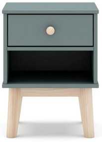 Noptieră de copii verde prăfuit Esteban – Marckeric