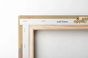 Tablou  japandi schelet fumător