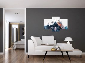 Tablou - Pădure, abstrecție (90x60 cm)