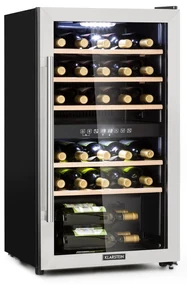 Vinamour 29D, răcitor de vinuri, 2 zone, 80 l, 29 sticle, 5 - 22 °C, control tactil