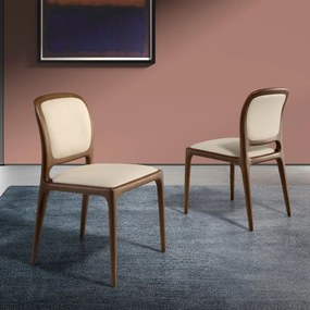 Scaun modern stil avangardist Cream