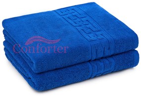 Set 2 Prosoape Bumbac 500 grame 2PRG512 Royal Blue 70x130 cm