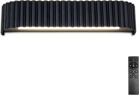 BRILAGI - LED reglabilă aplică de perete FALCON MODERN LED/14W/230V 40 cm neagră + telecomandă