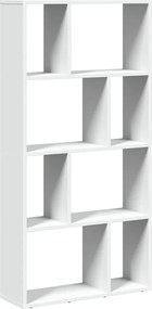 vidaXL Bibliotecă albă 60x20x120,5 cm, lemn stratificat