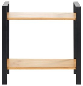 WENKO 53029100 - Poliță LOU 32x33 cm negru/maro
