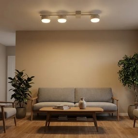 Brilagi - Spot LED RGB dimerizabil MONO 3xGX53/14W/230V Wi-Fi Tuya bej