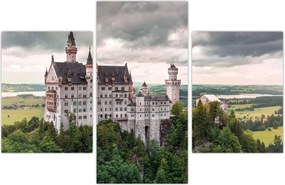 Tablou - Castelul pe stânci (90x60 cm)