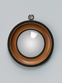 Oglinda decorativa convexa, din rasina, Clock Style