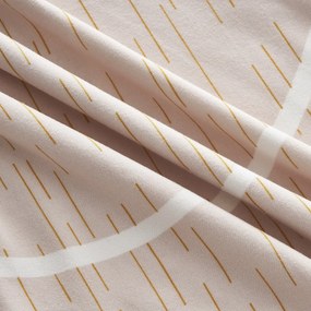 Husă elastică pentru canapea 4Home Abstract bej , 190-230 cm + față de pernă gratuit, 190-230 cm