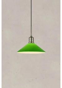 Lustră pe cablu Markslöjd 108868 VELA 1xE27/40W/230V alamă/verde