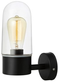 Aplică perete Markslöjd Zen Wall Black Clear, negru