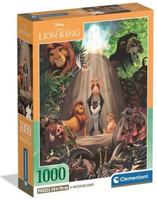 Disney Regele Leu Legacy Puzzle Compact Clementoni cu 1000 de piese