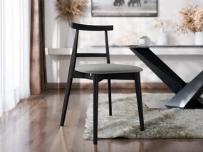 Scaun sufragerie KD 71 (Negru + Gri închis) . 1103487