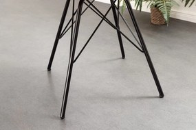 Set de 4 scaune Scandinavia maro/ negru