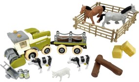 Set jucării Fermă cu mașini agricole