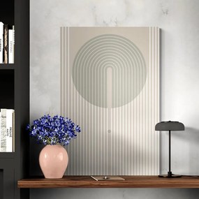 Tablou modele elegante cu cercul Mid-Century