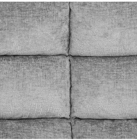 Fotoliu rotativ relaxant KATANIA cu taburet, gri deschis