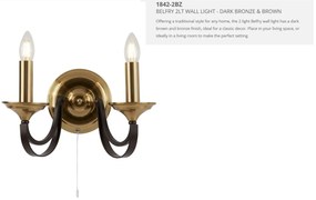 Aplica perete clasica design traditional Belfry 1842-2BZ SRT