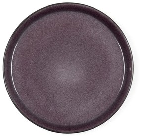 Farfurie adâncă din ceramică Bitz Mensa, diametru 27 cm, violet prună