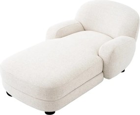 Pat de zi tip sezlong design LUX Udine, Lyssa off-white