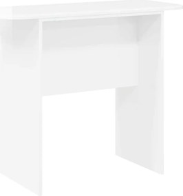 vidaXL Masă de consolă Alb lucios 93 x 40 x 75 cm Lemn compozit