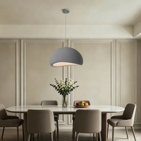 BRILAGI - Lustră suspendată pe cablu WABI SABI 1xE27/60W/230V Ø 50 cm gri
