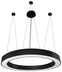 Lustră LED pe cablu LED/60W/230V 4000K d. 120 cm negru
