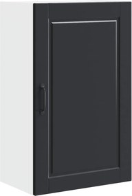 vidaXL Dulap de bucătărie cu raft Negru 50 x 31 x 80 cm Lemn compozit