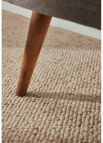 Covor tip traversă crem lavabil 80x240 cm Rocco Cream – Elle Decoration