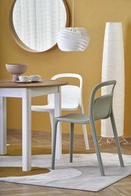 Masa extensibilă Ringo stejar/alb – L102-142xl102xh76 cm