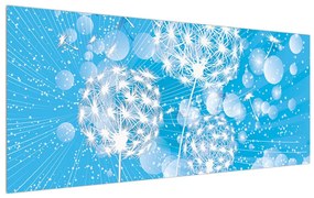 Tablou cu fulgi de păpădii (120x50 cm), în 40 de alte dimensiuni noi